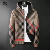 manteaux burberry doudoune hoodie oblique stripe